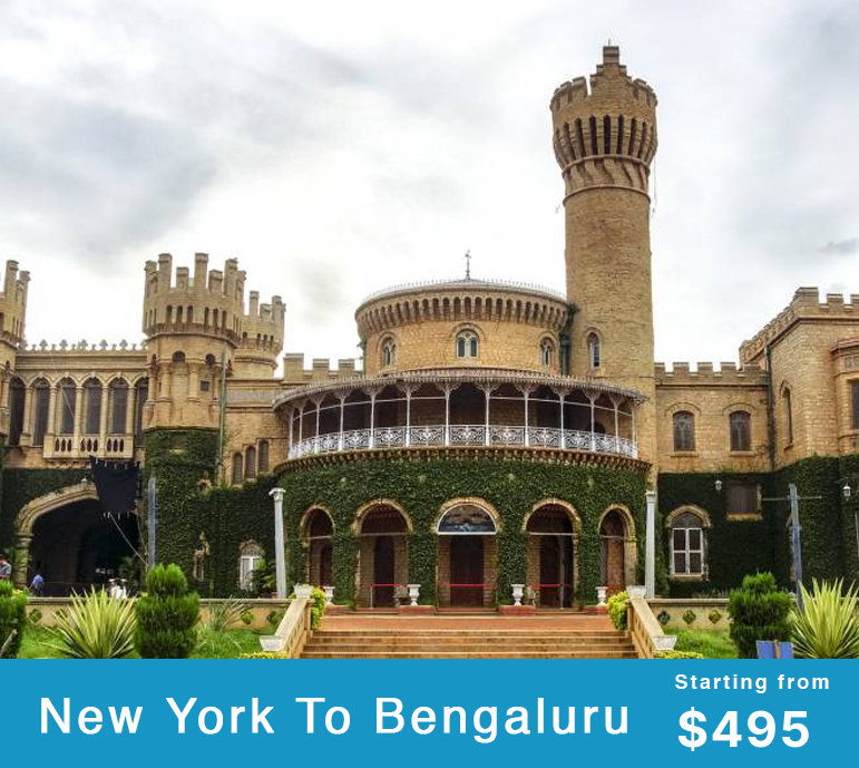 Book flights from New York to Bengaluru